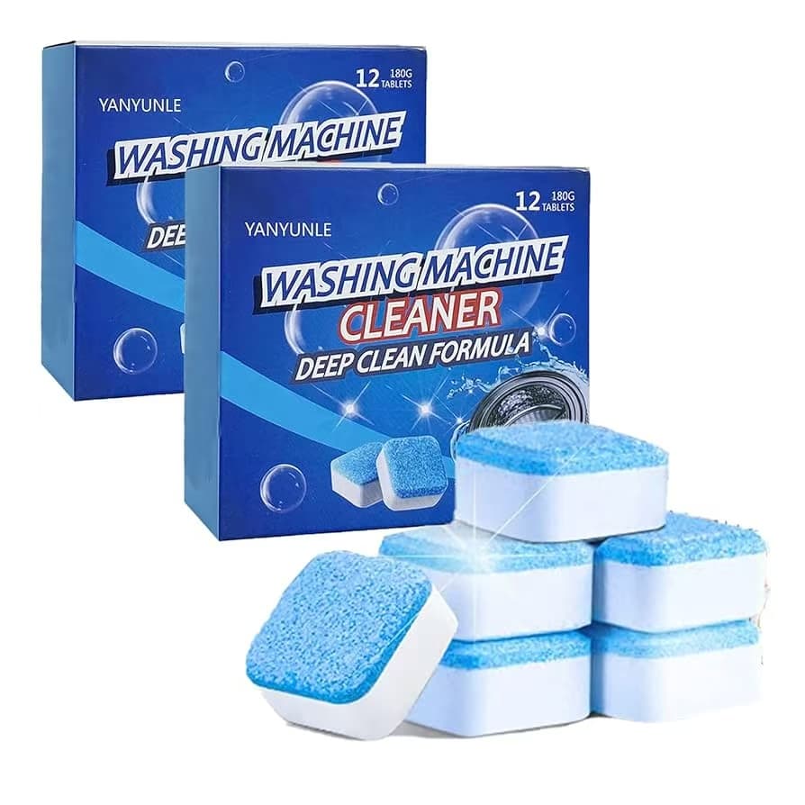 Washing Machine Cleaning Tablets 12pcs |+pp|
