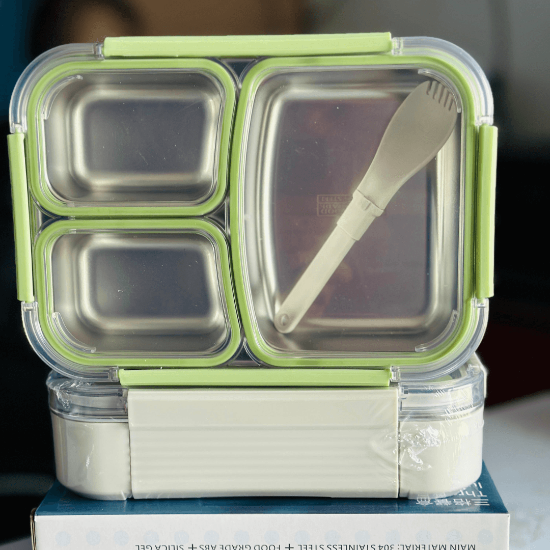 ELEGANT 3 COMPART LUNCH BOX |PSP